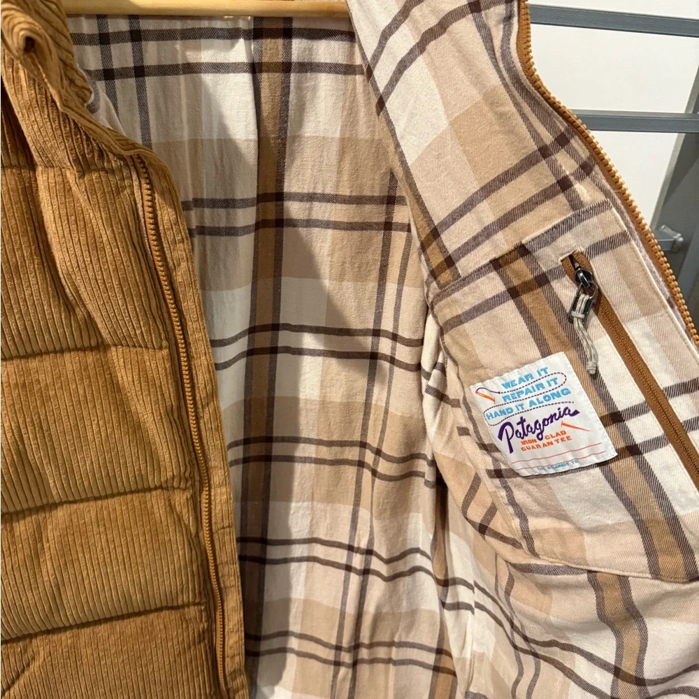 Patagonia Womens Cord Fjord Jacket - L - Like New (Worn Once) - Nest Brown - Picture 4 of 6